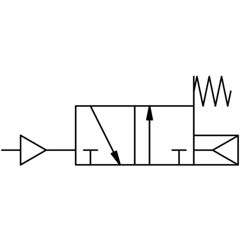 Распределитель с пневматическим управлением Festo VUWS-L20-M32U-M-G18