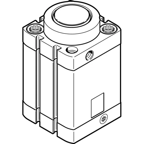 Стопорный пневмоцилиндр Festo DFSP-50-30-DS-PA