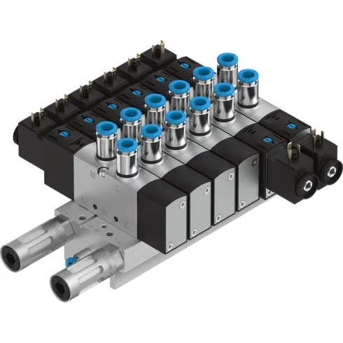 Блок распределителей с монтажом на плиту Festo VTUS-20 577304 купить в интернет-магазине  | Промышленная Автоматизация