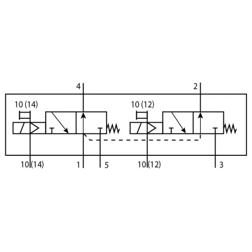 Распределитель с электромагнитным управлением Festo VUVS-LT20-T32U-MZD-G18-F7