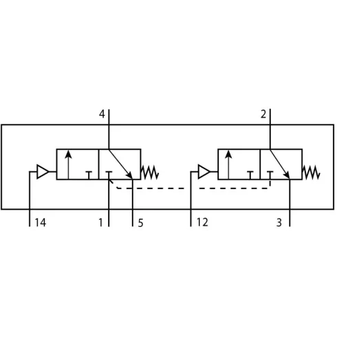 Распределитель с пневматическим управлением Festo VUWS-LT20-T32C-M-N18
