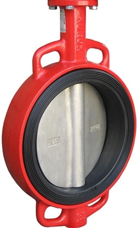 Затвор дисковый поворотный чугунный межфланцевый с ISO-фланцем XUROX 205WN Ру16 Ду800 (PN16 DN800)