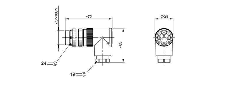 Разъем Balluff BCC A343-0000-20-000-61X3A5-000