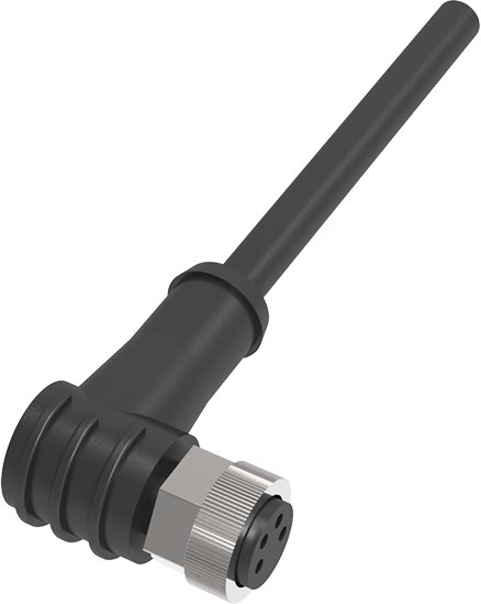 Разъем с кабелем маслостойкий LANBAO QE8-N4G5-U