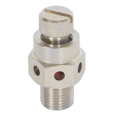 Глушитель стальной с дросселем Pneumax 6.03.14