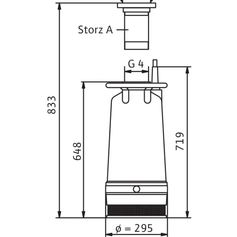 Фекальный насос Wilo EMU KS 70ZH D 6021370