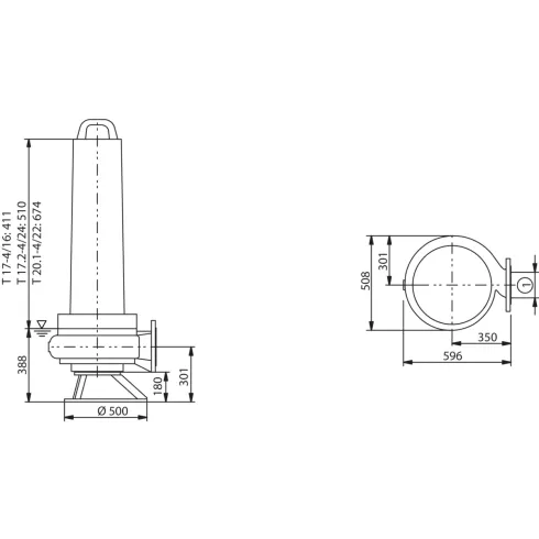 Фекальный насос Wilo EMU FA 15.52260E + T 20.14/22GEx 6047734