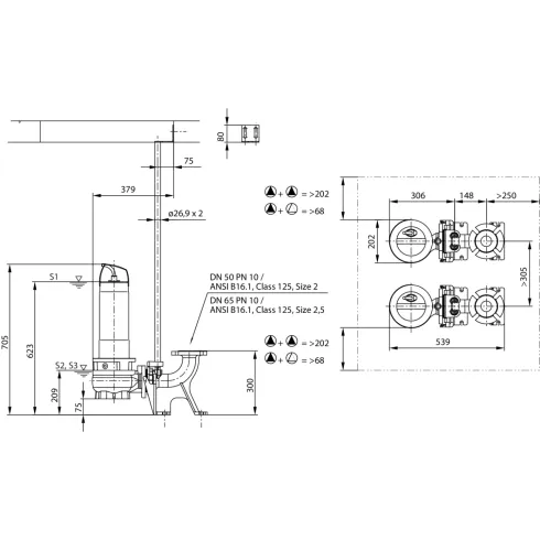 Фекальный насос Wilo Rexa FIT V05DA226/EAD12T0039540A 6064592
