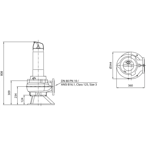 Фекальный насос Wilo Rexa FIT V08DA526/EAD04T0035540O 6065932