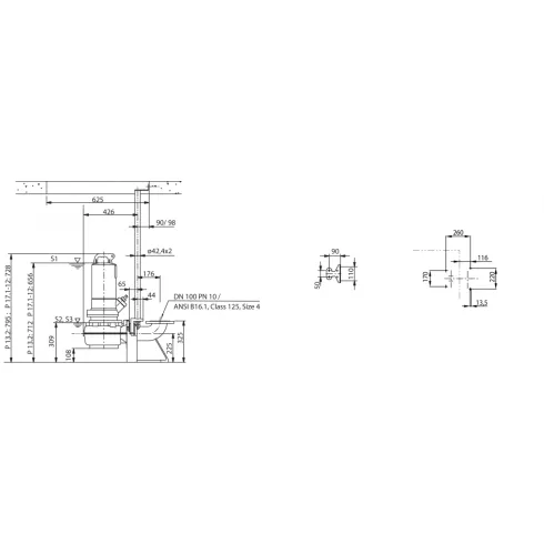 Фекальный насос Wilo Rexa PRO V10DA-428/EAD0X4-T0045-540-O 6081915