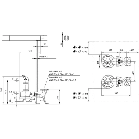 Фекальный насос Wilo Rexa UNI V05/M06-523/A 6082118