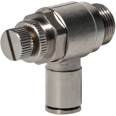 Дроссель с обратным клапаном Naval Pneumatics GRLA-G3/8-QS-8-RS-D