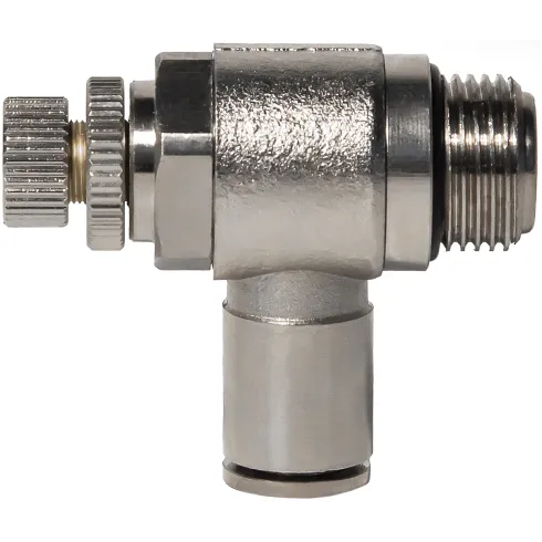 Дроссель с обратным клапаном Naval Pneumatics GRLA-G3/8-QS-8-RS-D