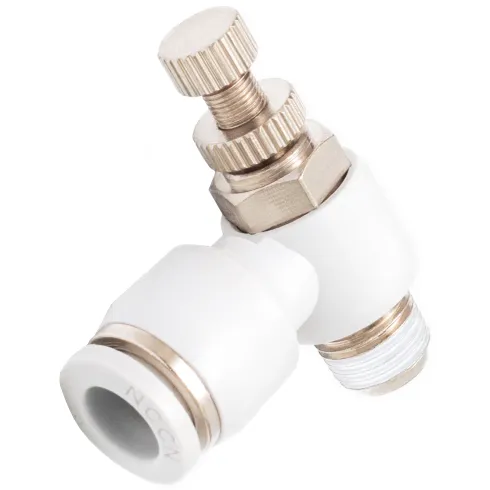 Дроссель с обратным клапаном Naval Pneumatics GRLA-G1/8-QS-8-RS-B