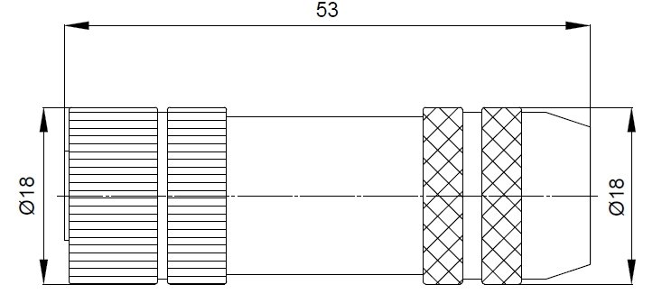 Разъем AMT Linear Position Sensor C53P-000-P0