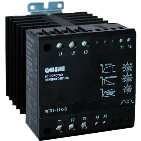 Компактное устройство плавного пуска ОВЕН УПП1-1К5-В