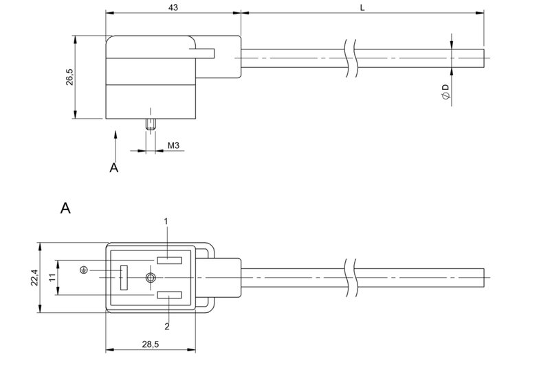 Разъем с кабелем Balluff BCC VB63-0000-10-055-PX0350-050