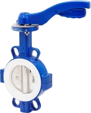 Затвор дисковый поворотный межфланцевый чугунный Genebre 2101-16 Ру10 Ду200 (PN10 DN200)