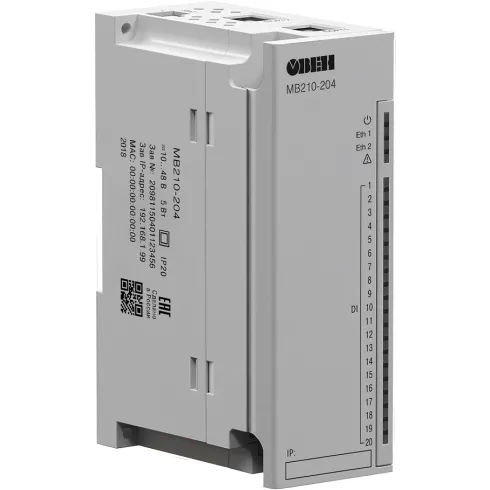 Модуль дискретного ввода ОВЕН МВ210-204