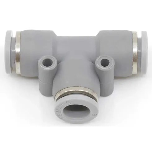 Тройник цанговый T-образный Pemaks PRTD-10-8