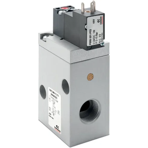 Распределитель с электромагнитным управлением Camozzi 830C3206-K131Y-NPE-4A-C025-OX1