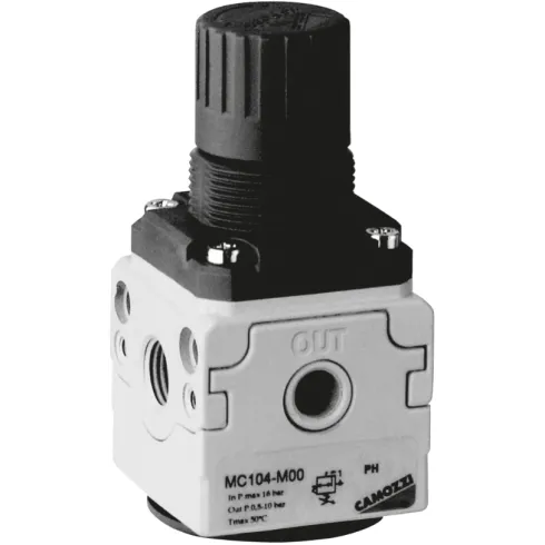 Регулятор давления батарейной сборки Camozzi MC104-M21