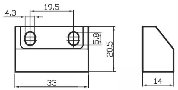 Подвесной магнит AMT Linear Position Sensor type-L