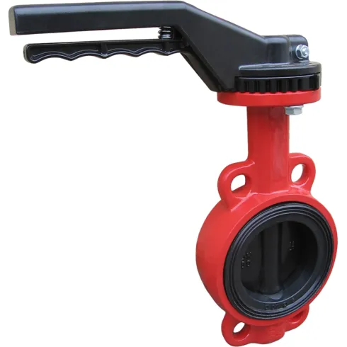 Затвор дисковый межфланцевый стальной Xurox 805WN P Ру16 Ду080 (PN16 DN80)