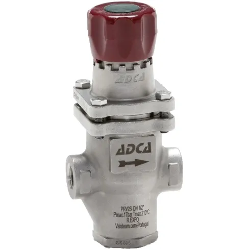 Клапан редукционный резьбовой ADCA PRV25I P0,14-1,7 Ру25 Ду1 (PN25 DN25 )