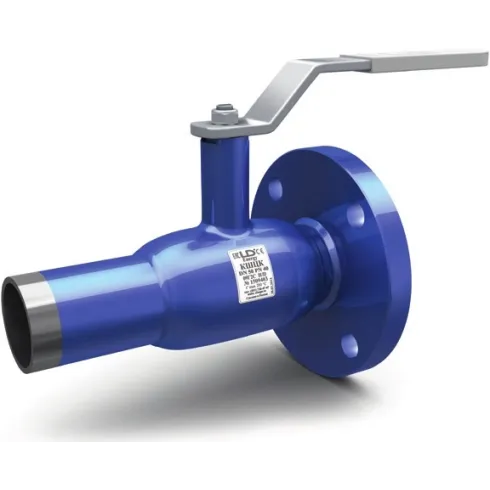 Кран шаровой стандартнопроходной комбинированный LD КШЦК Energy Ру16 Ду250 РN16 (PN16 DN250) редуктор, шар AISI 409