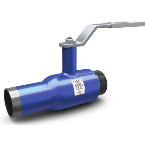 Кран шаровой стандартнопроходной комбинированный LD КШЦК Energy Ру40 Ду25 РN40 (PN40 DN25) рычаг, шар 20x13