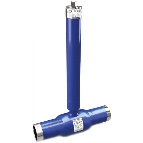 Кран шаровой полнопроходной с удлиненным штоком для подземной установки под приварку LD КШЦП Energy Ру25 Ду400 РN25 (PN25 DN400)