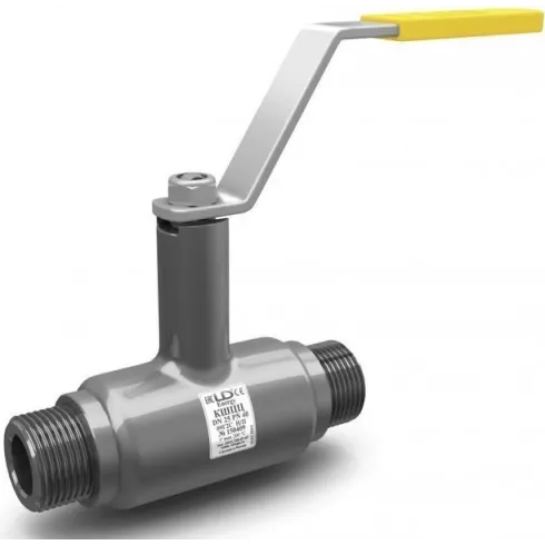 Кран шаровой полнопроходной штуцерный 3/4 LD КШЦШ Ру40 Ду20 (PN40 DN20)