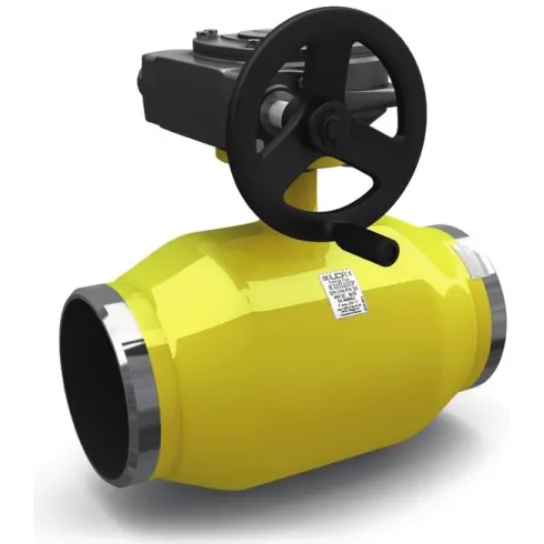 Кран шаровый под приварку LD КШЦП Р Gas Ру16 Ду150 (PN16 DN150)
