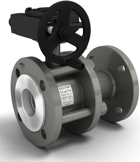 Кран шаровой полнопроходной разборный фланцевый LD 11с67п КШРФР Ру16 Ду50 (PN16 DN50)