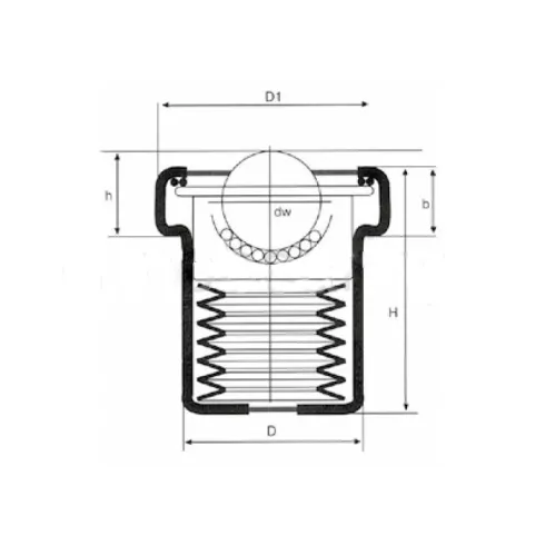 Шариковая опора SP 30 AF ISB