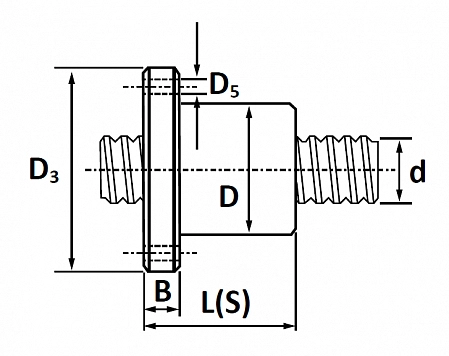 Винт ШВП TECHNIX SFU-R1204
