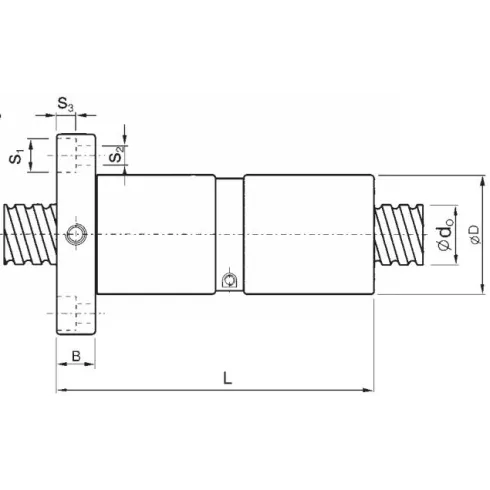 Винт ШВП SR 2505 FC7 2000 NBS