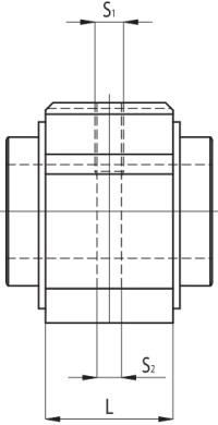 Линейный подшипник в сборе с корпусом NBS (ISB) SCV12UU