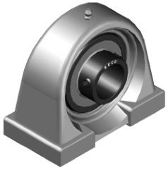 Высокотемпературный подшипниковый узел стационарный BECO UCPA206 BHTS ZZ GR CG 350°С