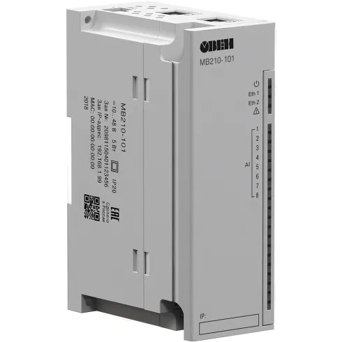 Модуль аналогового ввода с универсальными входами ОВЕН МВ210-101