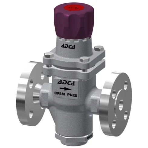 Клапан редукционный фланцевый ADCA PRW25I P3,5-8,6 Ру25 Ду20 (PN25 DN20 )