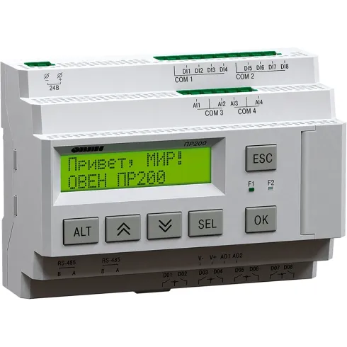 Программируемое реле с дисплеем ОВЕН ПР200-220.21.0.0