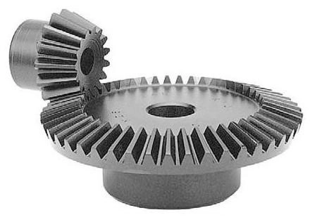 Коническая зубчатая пара Sati 1:3 M=25 Z1=15 Z2=45 C29B450