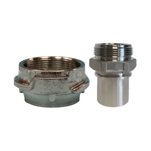 Комплект TankWagen Ниппель VK + Ниппель под рукав из нержавеющей стали Titan Lock TLVKS80SS