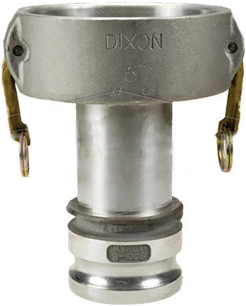 Переходник типа DА розетка 4" х ниппель 3" Dixon 4030-DA-AL