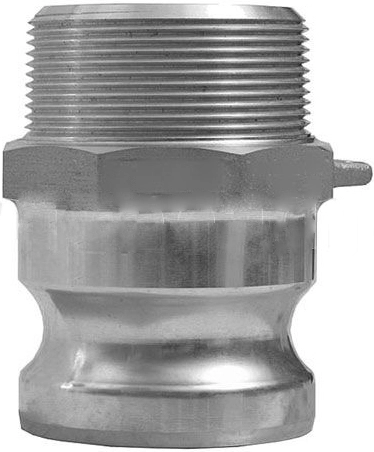 Ниппель с наружной резьбой типа F из нержавеющей стали Dixon 50FSSB 0,5"