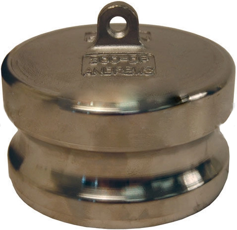 Заглушка для розетки типа DР из нержавеющей стали Dixon 100DPSS 1"