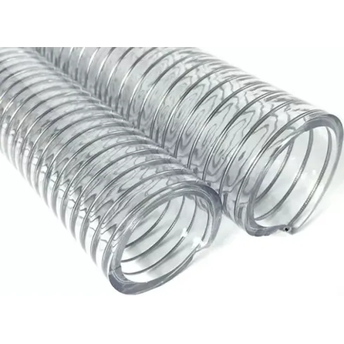 Рукав напорно-всасывающий прозрачный из ПВХ DIXON (PREM-vin) ARM 13х19,2 мм 12 бар (прозрачный) ARM012 (бухта 30 м)