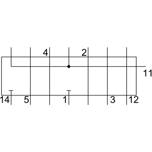 Вертикальная плита питания воздухом Festo VABF-S4-2-P1A14-N18